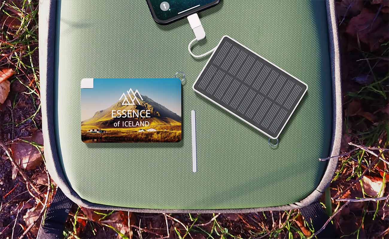 Cward Solar Power Bank Billig, Solar Card